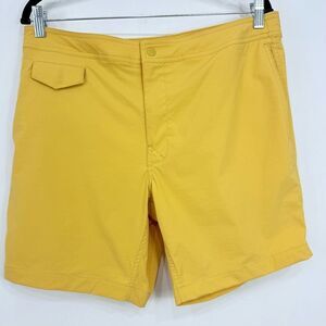 J. Crew Yellow Nautical Preppy Swim Shorts
